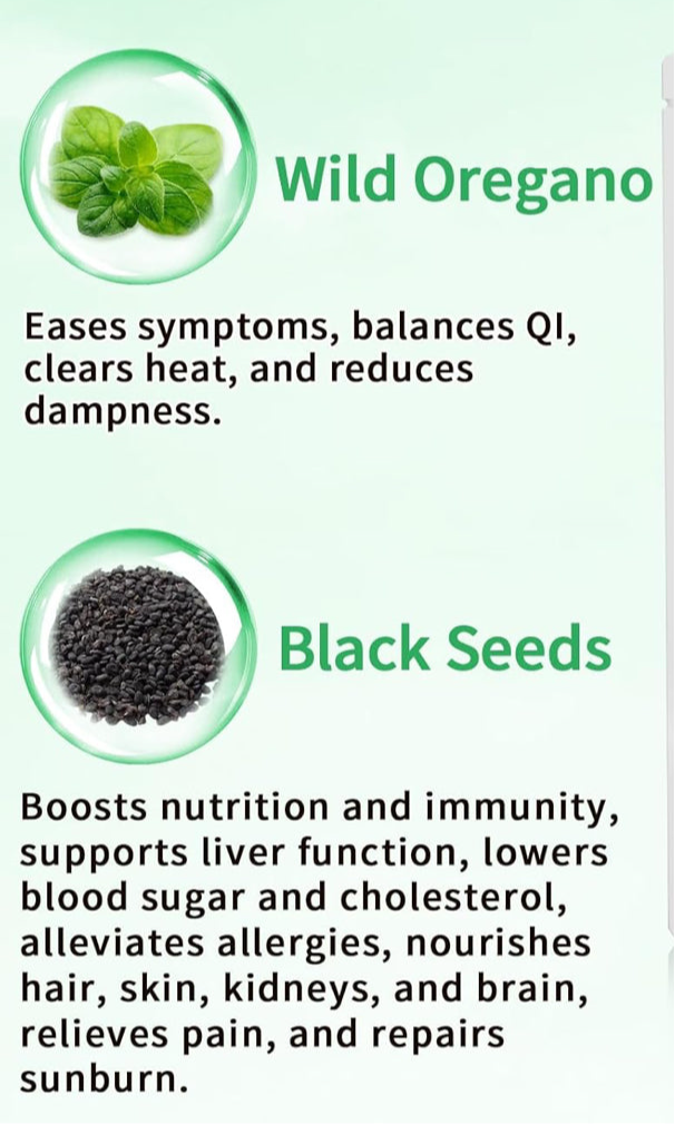 Vervana Wild Oregano & Black Seed Oil – 6,000mg High Potency – Natural Immune Support – 120 Softgels – Non-GMO, Gluten-Free